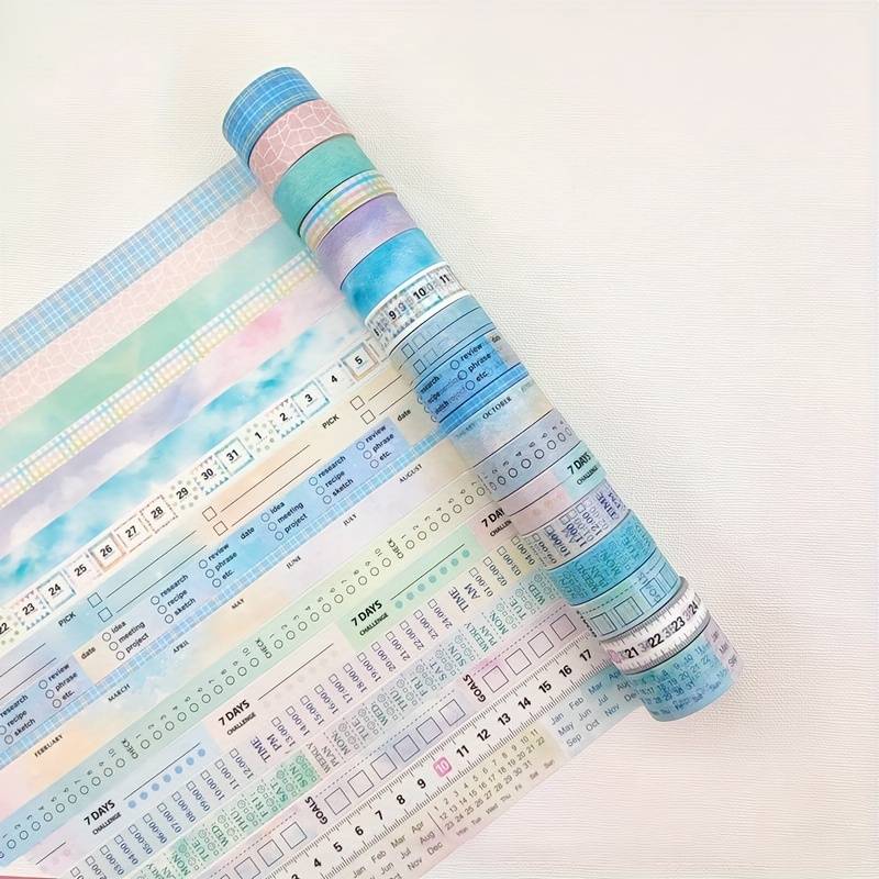 Calendar Planner Washi Tape Set