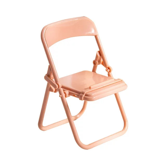 Folding Chair Mobile Phone Stand